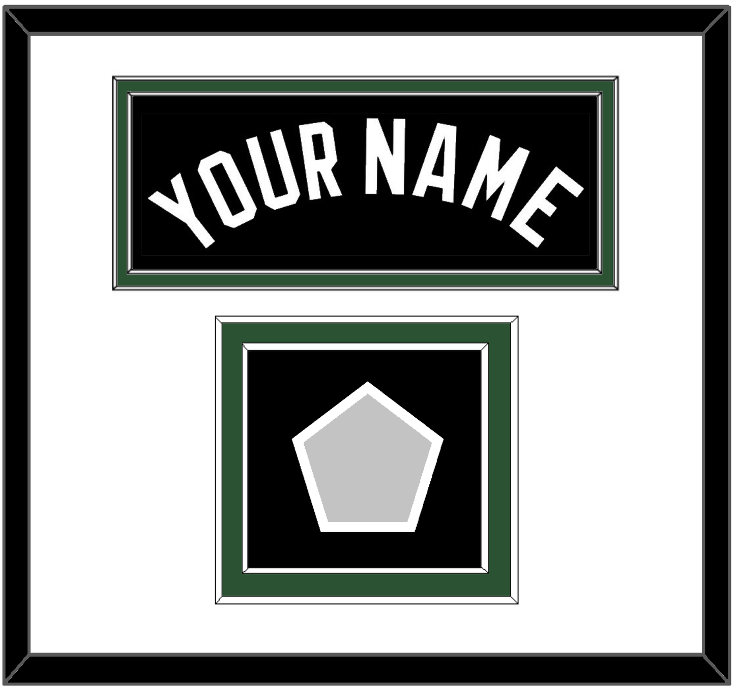 Milwaukee Name & Champions Patch - Black Statement - Signature Tier 1