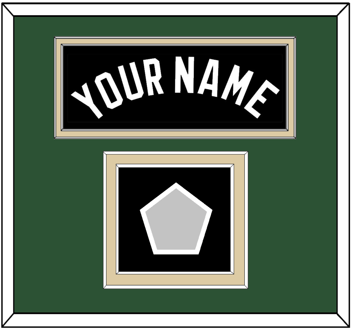 Milwaukee Name & Finals Patch - Black Statement - Signature Tier 3