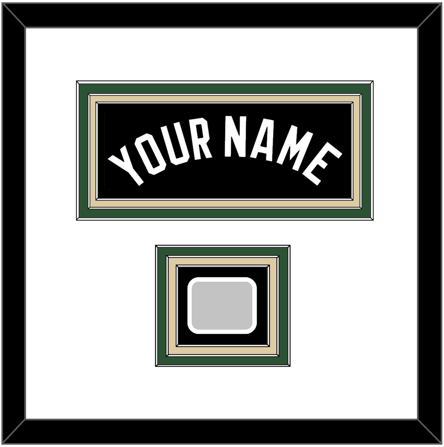Milwaukee Name & Finals Patch - Black Statement - Premier Tier 1