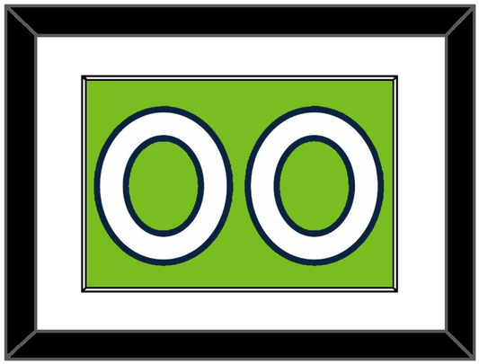 Minnesota Number - Neon Green Statement (2017-2022) - Essential Tier 1