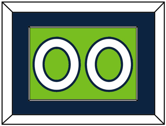 Minnesota Number - Neon Green Statement (2017-2022) - Essential Tier 2