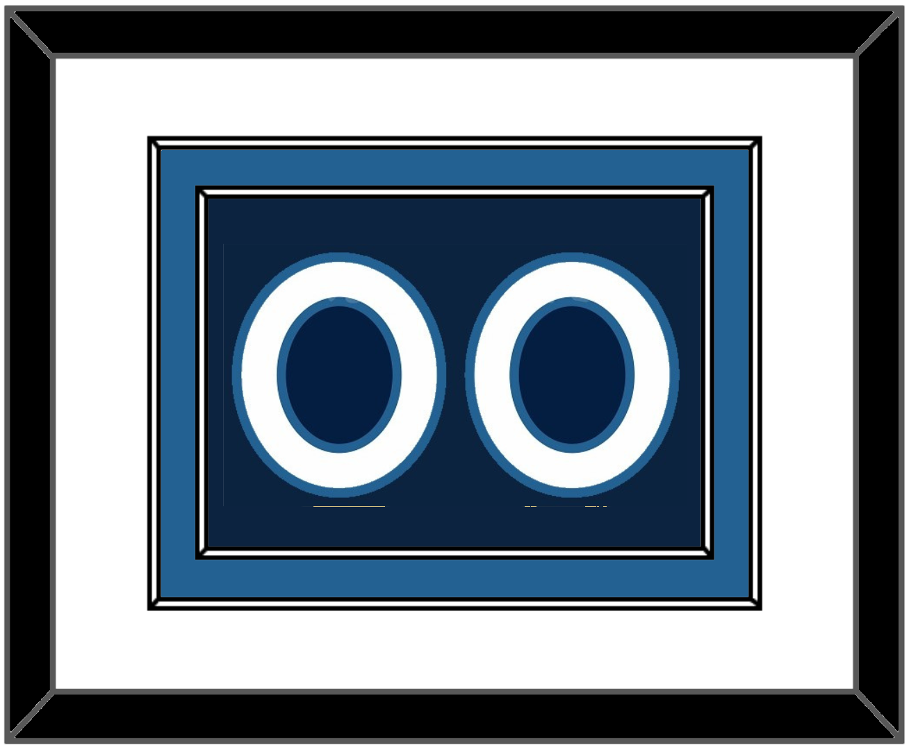 Minnesota Number - Navy Blue Icon - Signature Tier 1