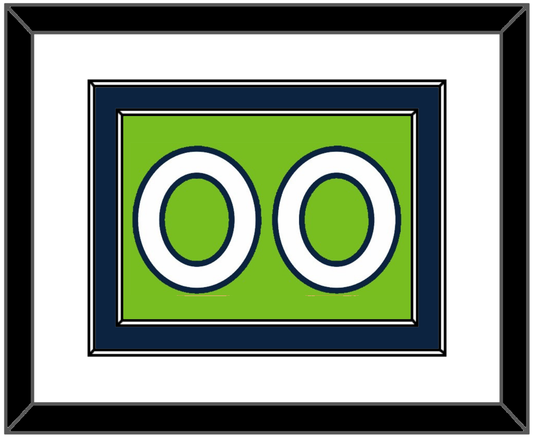 Minnesota Number - Neon Green Statement (2017-2022) - Signature Tier 1