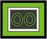 Minnesota Number - Dark Gray Statement - Double Mat 3