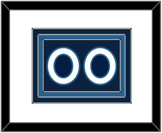 Minnesota Number - Navy Blue Icon - Premier Tier 1