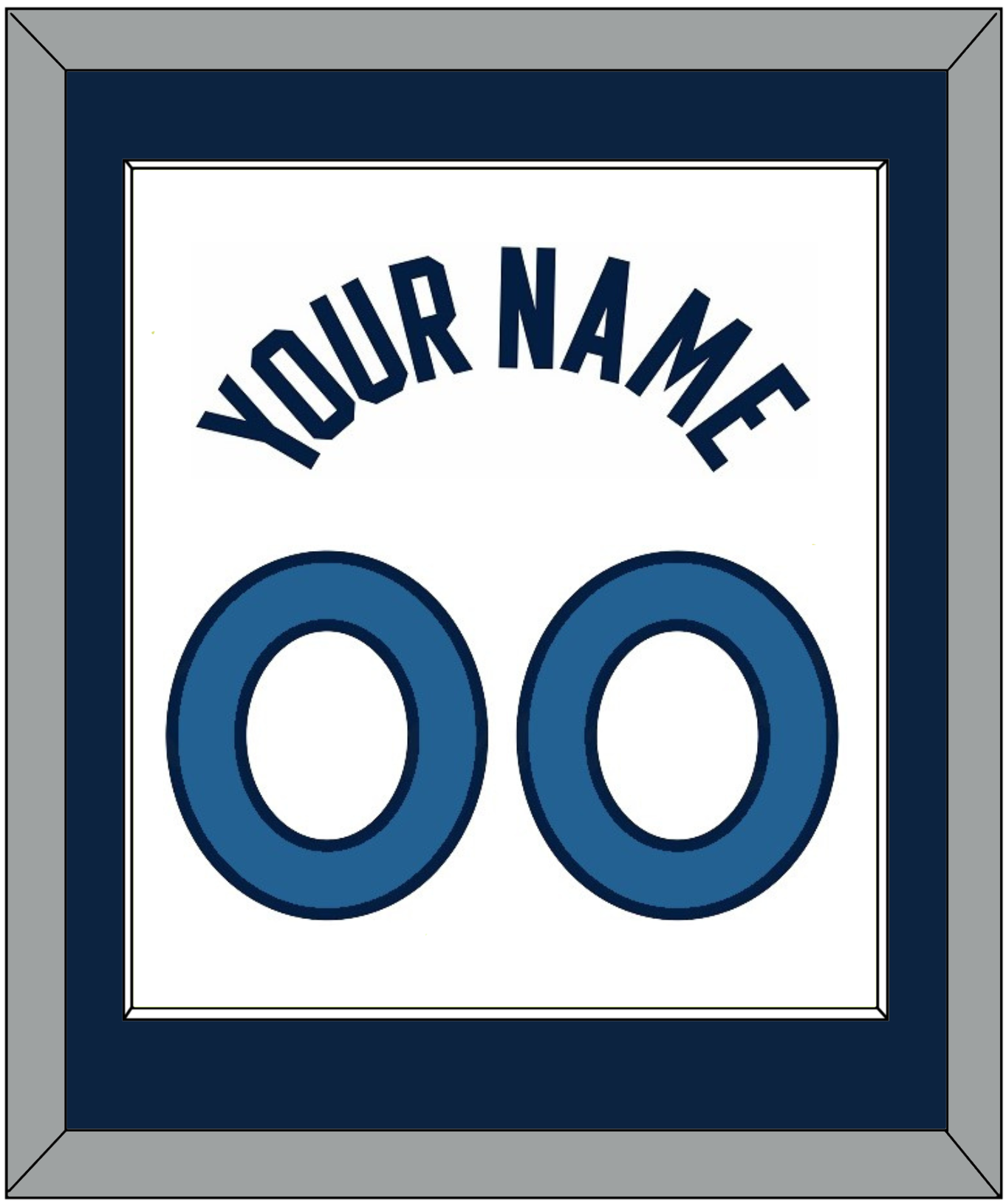 Minnesota Name & Number - White Association - Essential Tier 1