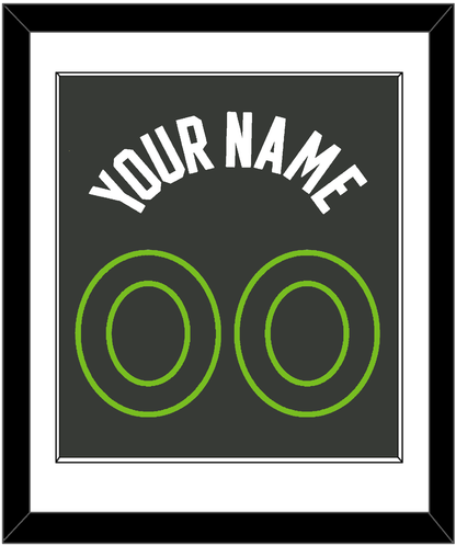 Minnesota Name & Number - Dark Gray Statement - Essential Tier 1
