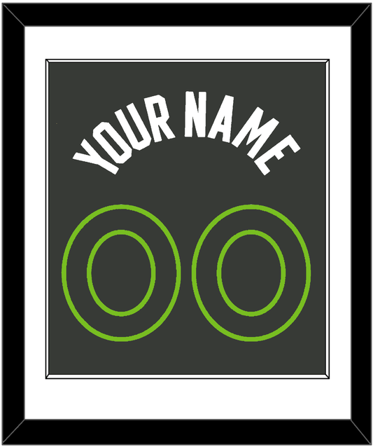 Minnesota Name & Number - Dark Gray Statement - Essential Tier 1