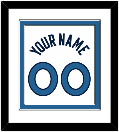 Minnesota Name & Number - White Association - Signature Tier 1
