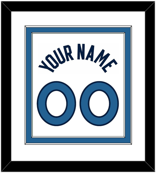 Minnesota Name & Number - White Association - Signature Tier 1