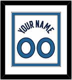 Minnesota Name & Number - White Association - Double Mat 1