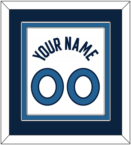 Minnesota Name & Number - White Association - Signature Tier 3