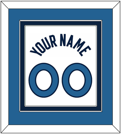 Minnesota Name & Number - White Association - Signature Tier 4