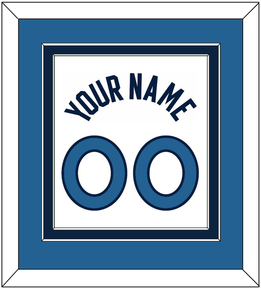 Minnesota Name & Number - White Association - Signature Tier 4