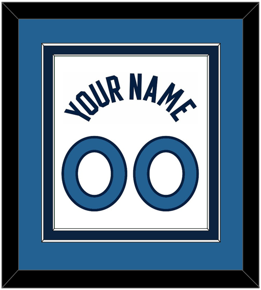Minnesota Name & Number - White Association - Signature Tier 4
