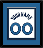 Minnesota Name & Number - White Association - Double Mat 4