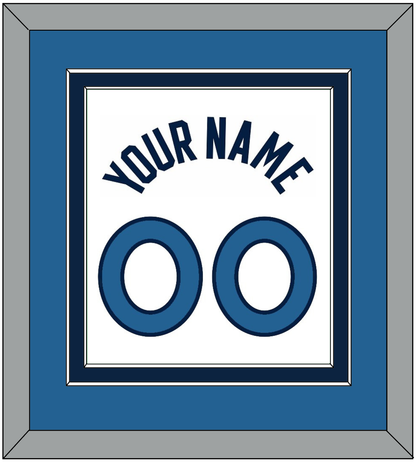 Minnesota Name & Number - White Association - Signature Tier 4