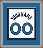 Minnesota Name & Number - White Association - Double Mat 4