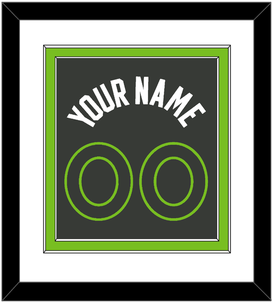 Minnesota Name & Number - Dark Gray Statement - Signature Tier 1