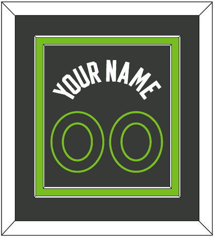 Minnesota Name & Number - Dark Gray Statement - Signature Tier 2