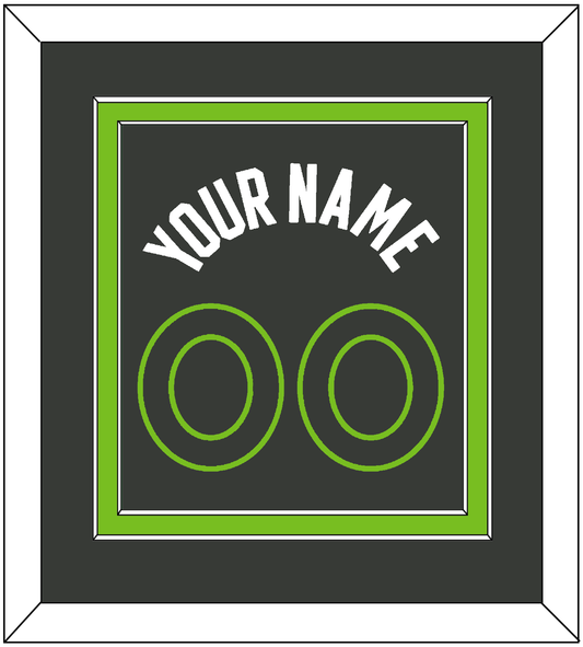 Minnesota Name & Number - Dark Gray Statement - Signature Tier 2