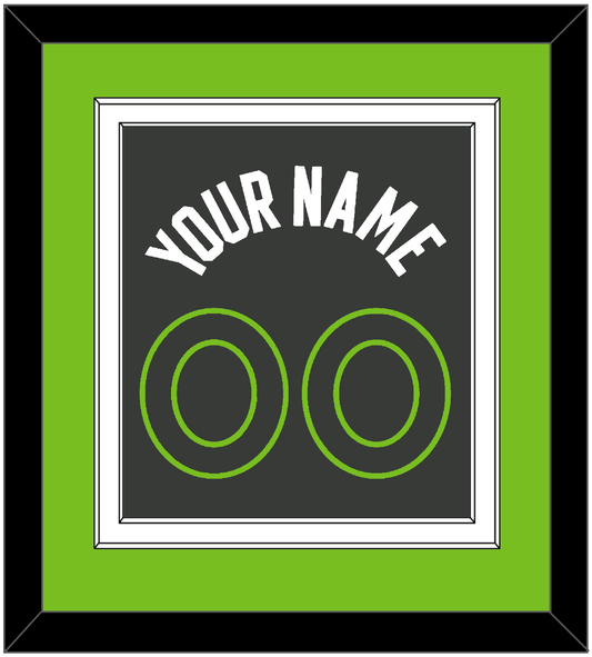 Minnesota Name & Number - Dark Gray Statement - Signature Tier 3