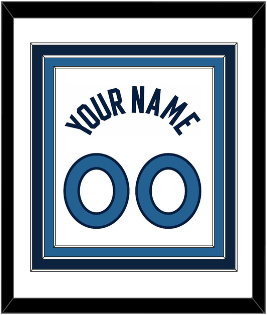 Minnesota Name & Number - White Association - Premier Tier 1