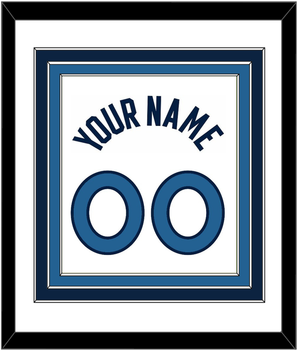 Minnesota Name & Number - White Association - Triple Mat 1