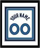 Minnesota Name & Number - White Association - Triple Mat 1