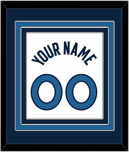 Minnesota Name & Number - White Association - Premier Tier 2