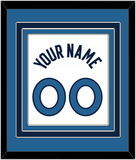 Minnesota Name & Number - White Association - Triple Mat 3