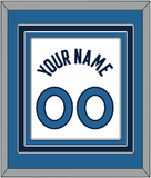 Minnesota Name & Number - White Association - Triple Mat 3