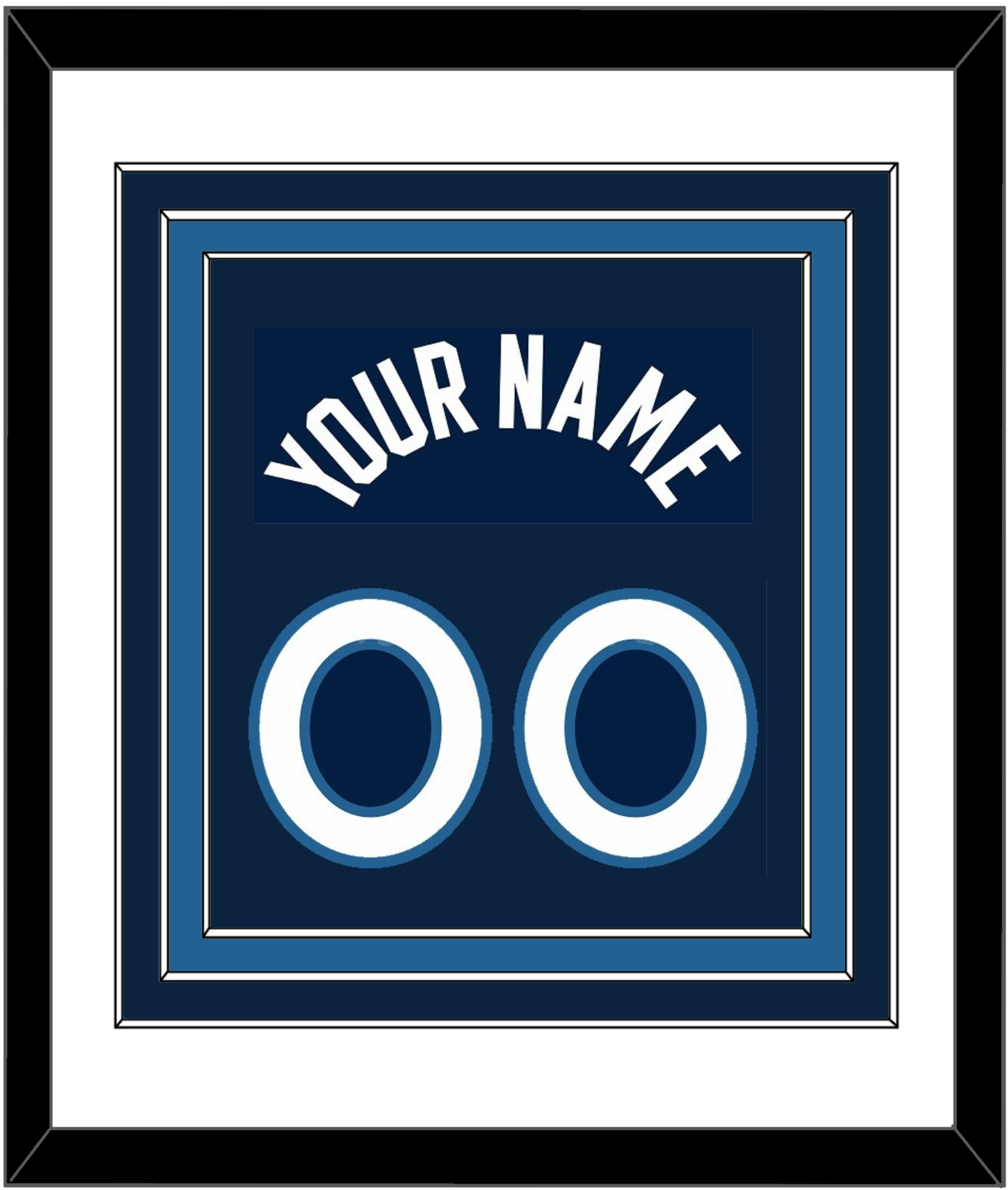 Minnesota Name & Full-Size Number - Combined