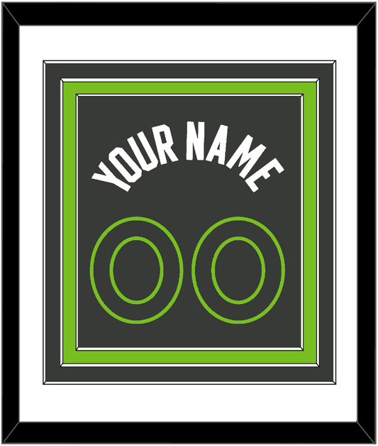Minnesota Name & Number - Dark Gray Statement - Premier Tier 1