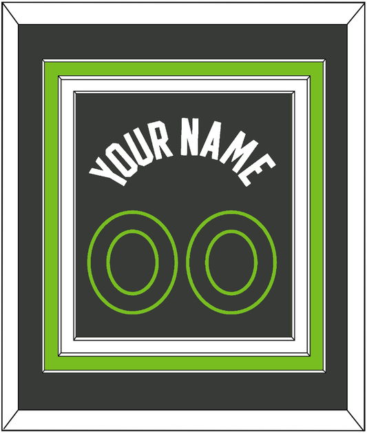 Minnesota Name & Number - Dark Gray Statement - Premier Tier 2
