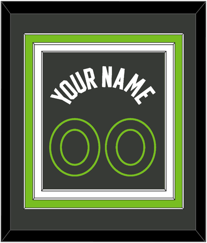 Minnesota Name & Number - Dark Gray Statement - Premier Tier 2