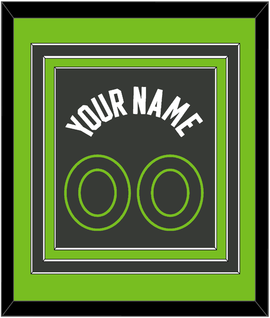 Minnesota Name & Number - Dark Gray Statement - Premier Tier 3