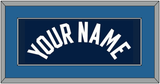 Minnesota Name - Navy Icon - Single Mat 2