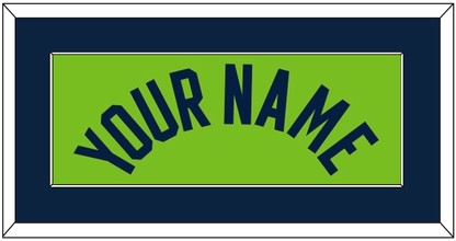 Minnesota Name - Neon Green Statement (2017-2022) - Essential Tier 2