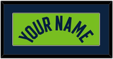 Minnesota Name - Neon Green Statement - Single Mat 2