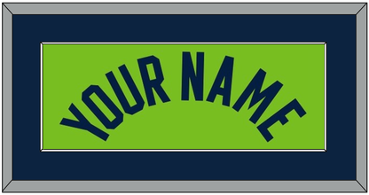 Minnesota Name - Neon Green Statement (2017-2022) - Essential Tier 2