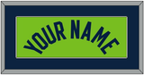 Minnesota Name - Neon Green Statement - Single Mat 2