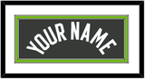 Minnesota Name - Dark Gray Statement - Double Mat 1