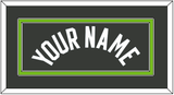Minnesota Name - Dark Gray Statement - Double Mat 2