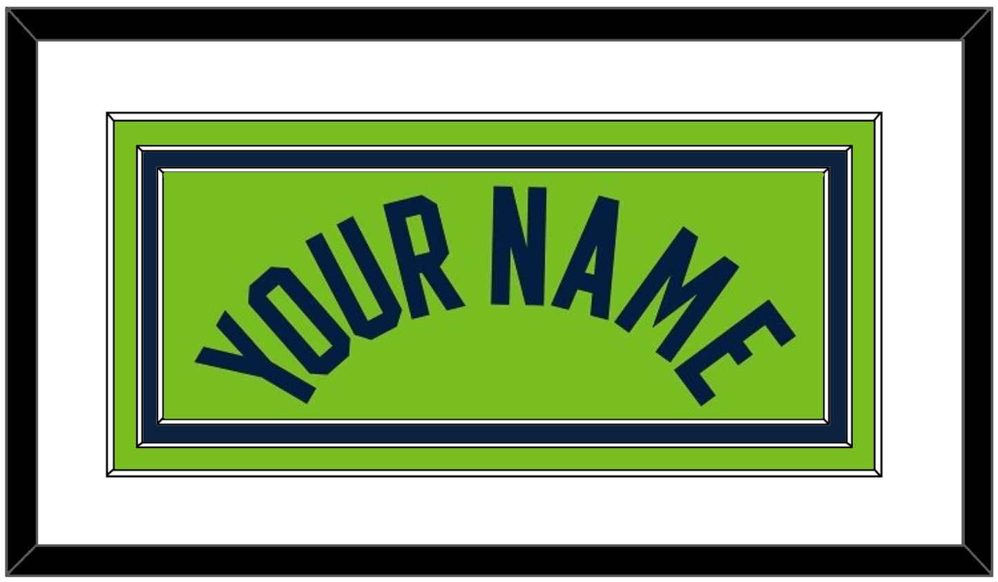 Minnesota Name - Neon Green Statement (2017-2022) - Premier Tier 1