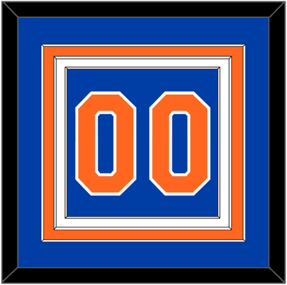 New York Number - Road Blue - Premier Tier 2