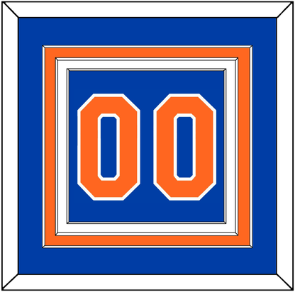 New York Number - Road Blue - Premier Tier 2