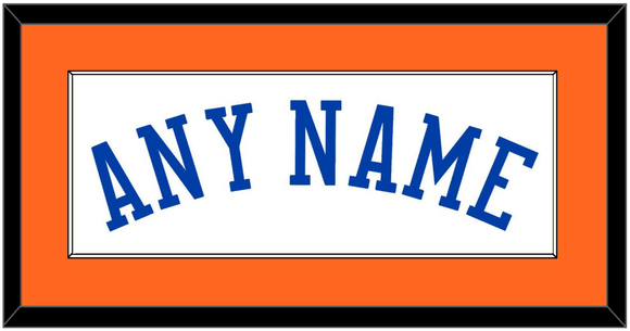 New York Name - Home White - Single Mat 2