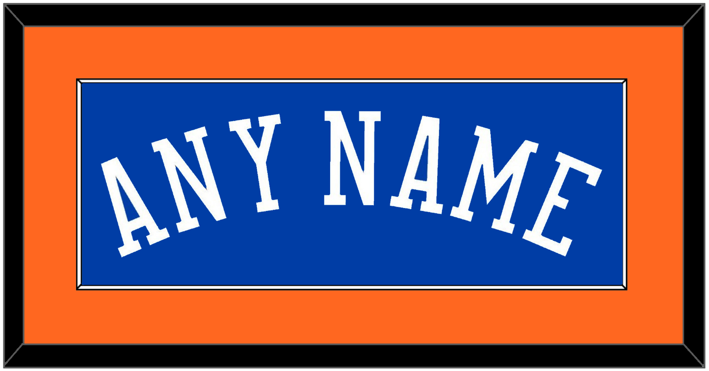 New York Name - Road Blue - Essential Tier 2
