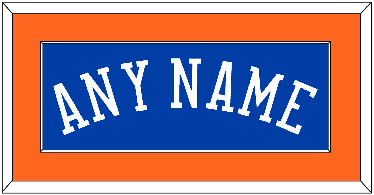 New York Name - Road Blue - Essential Tier 2